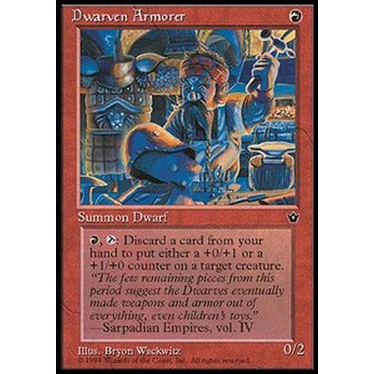 Dwarven Armorer - Dwarven Armorer - [FEM] [EX]