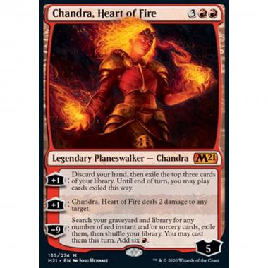 Chandra, Heart of Fire - Chandra, Heart of Fire - [M21] [NM] [Foil]