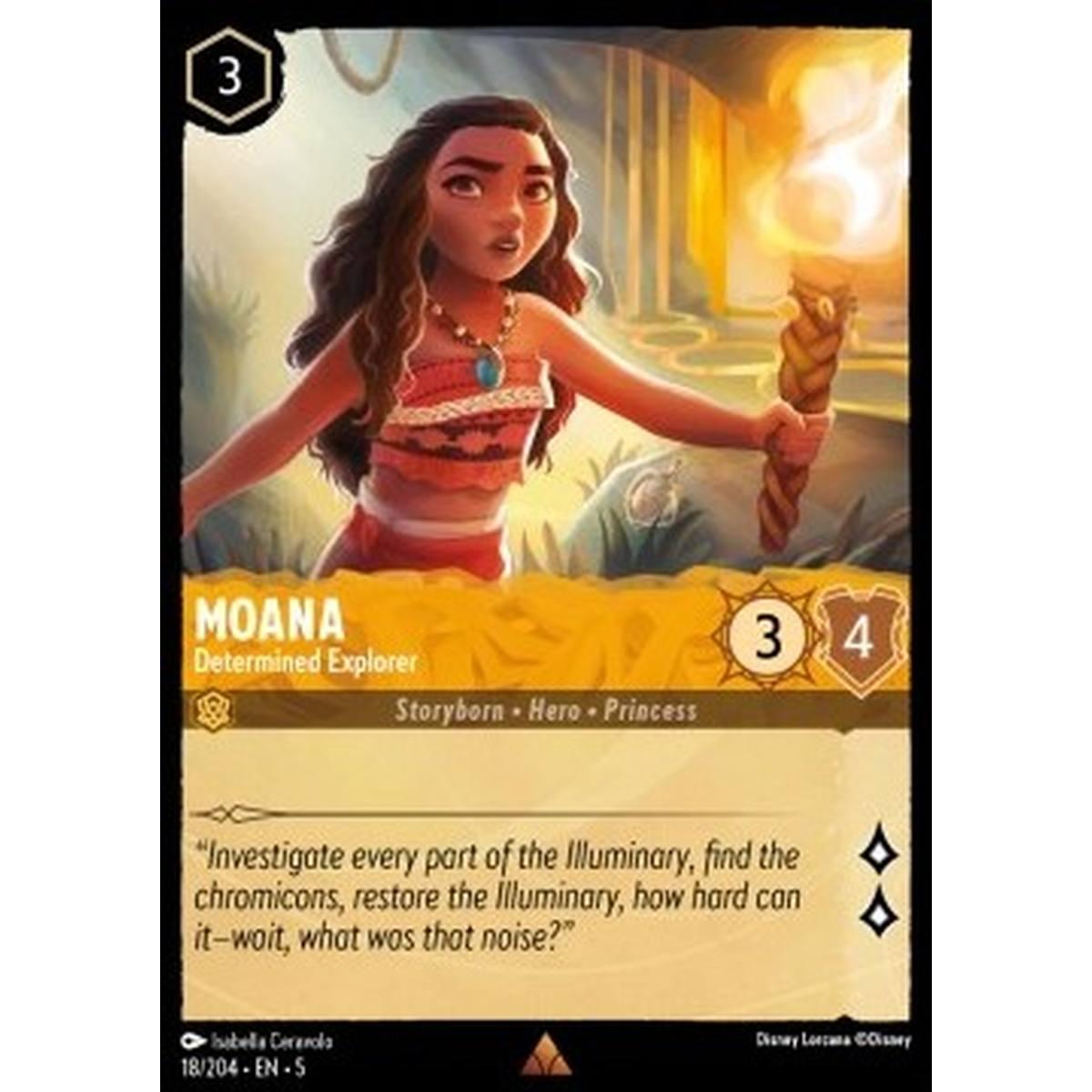 Moana - Determined Explorer - Moana - Determined Explorer - [5SSK] [NM]