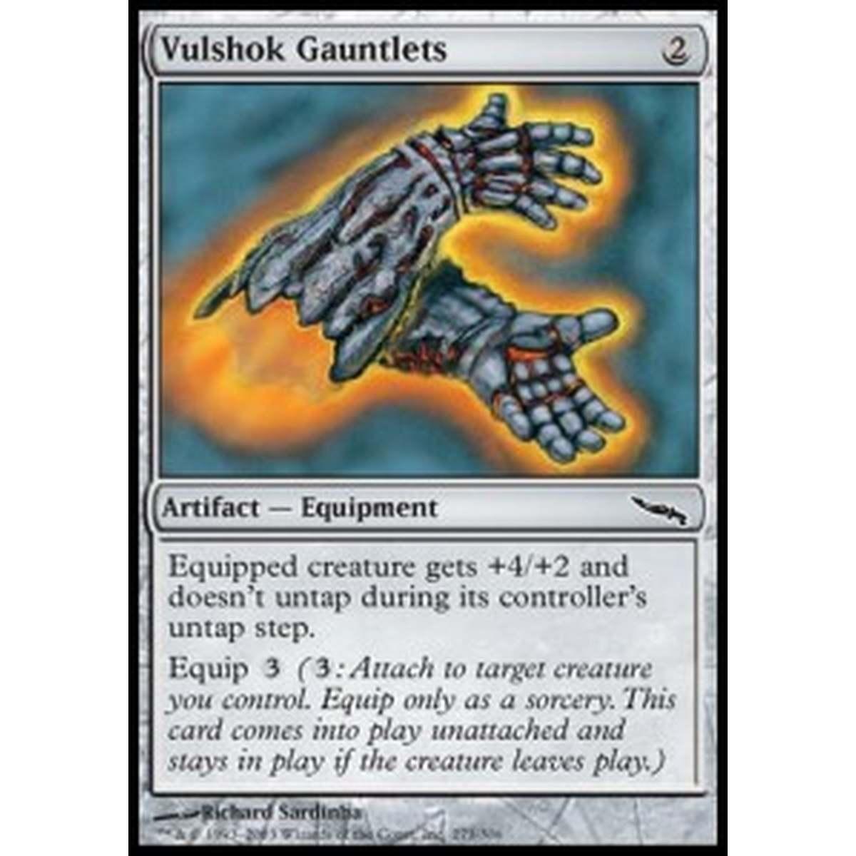 Vulshok Gauntlets - Vulshok Gauntlets - [MRD] [NM]