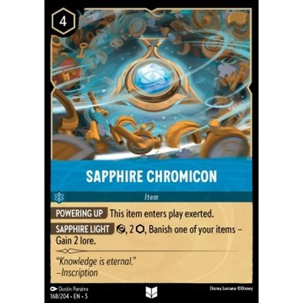 Sapphire Chromicon - Sapphire Chromicon - [5SSK] [NM] [Foil]