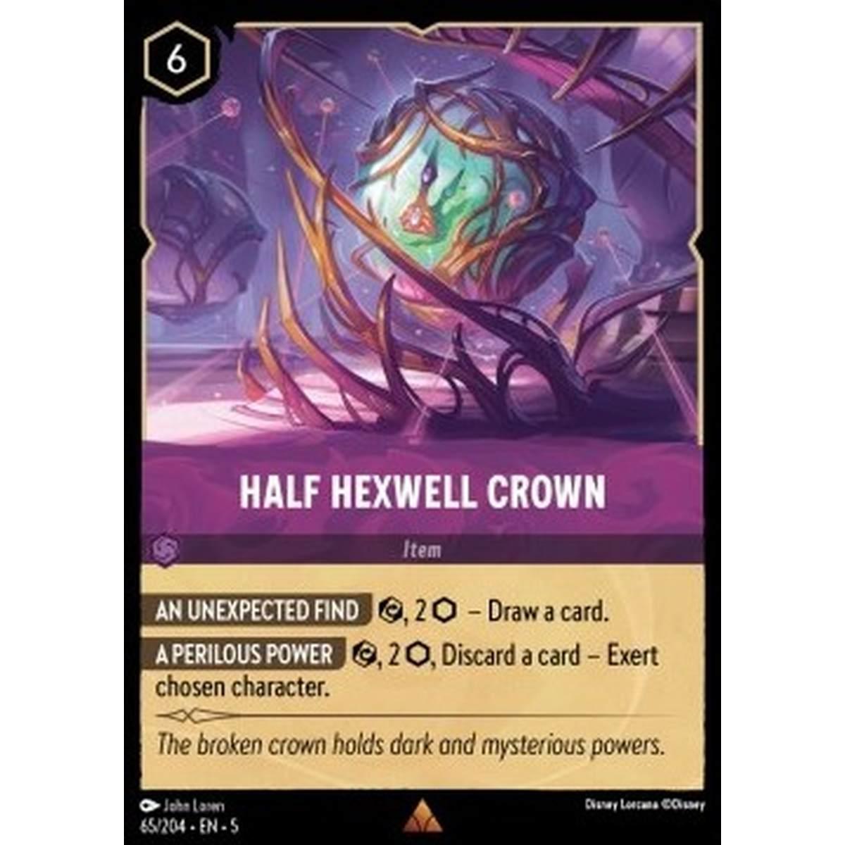 Half Hexwell Crown (V.1) - Half Hexwell Crown (V.1) - [5SSK] [NM]
