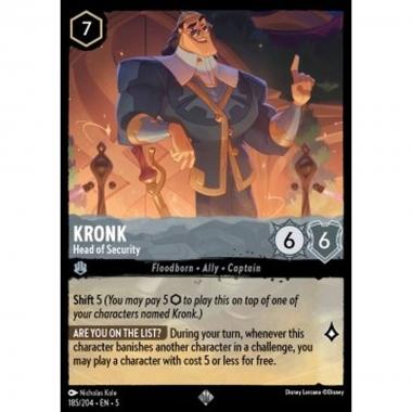 Kronk - Head of Security - Kronk - Head of Security - [5SSK] [NM]