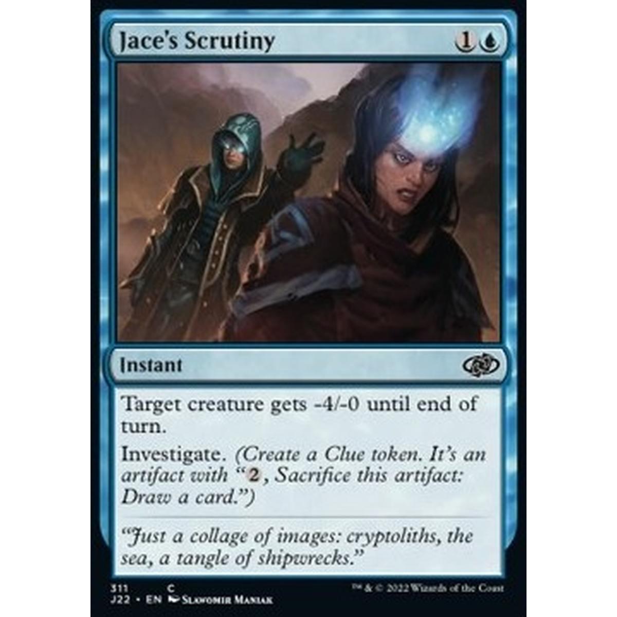 Jace's Scrutiny - Jace's Scrutiny - [J22] [NM]