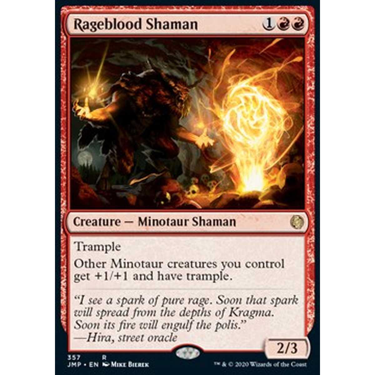Rageblood Shaman - Rageblood Shaman - [JMP] [NM]