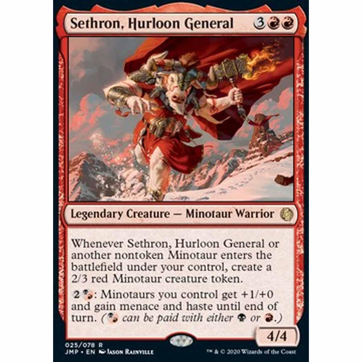 Sethron, Hurloon General - Sethron, Hurloon General - [JMP] [NM]