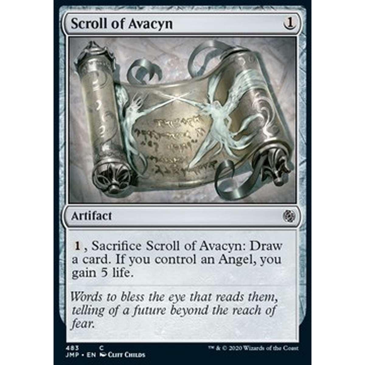Scroll of Avacyn - Scroll of Avacyn - [JMP] [NM]