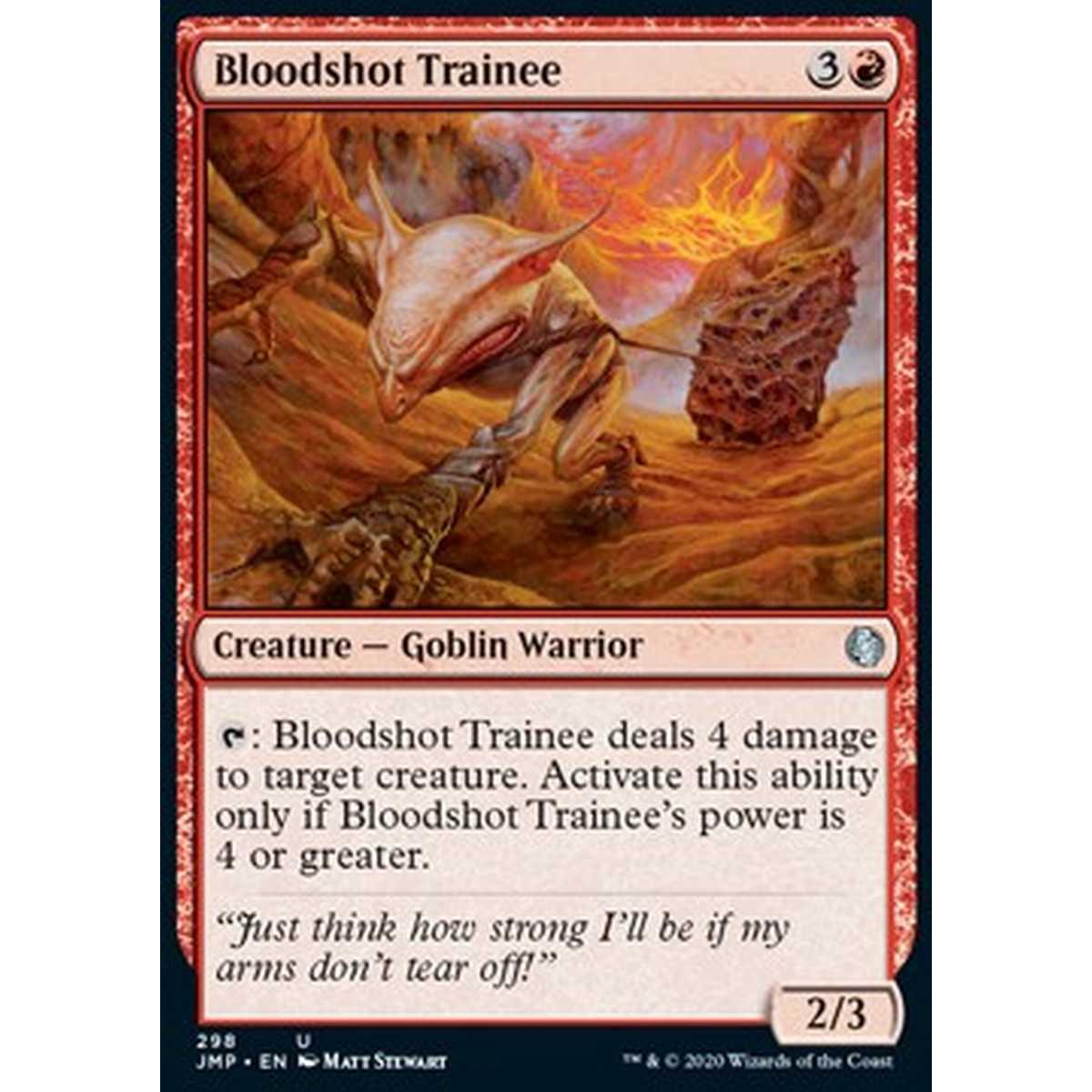 Bloodshot Trainee - Bloodshot Trainee - [JMP] [NM]