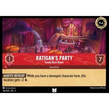 Ratigan's Party - Seedy Back Room (V.1) - Ratigan's Party - Seedy Back Room (V.1) - [5SSK] [NM] [Foil]