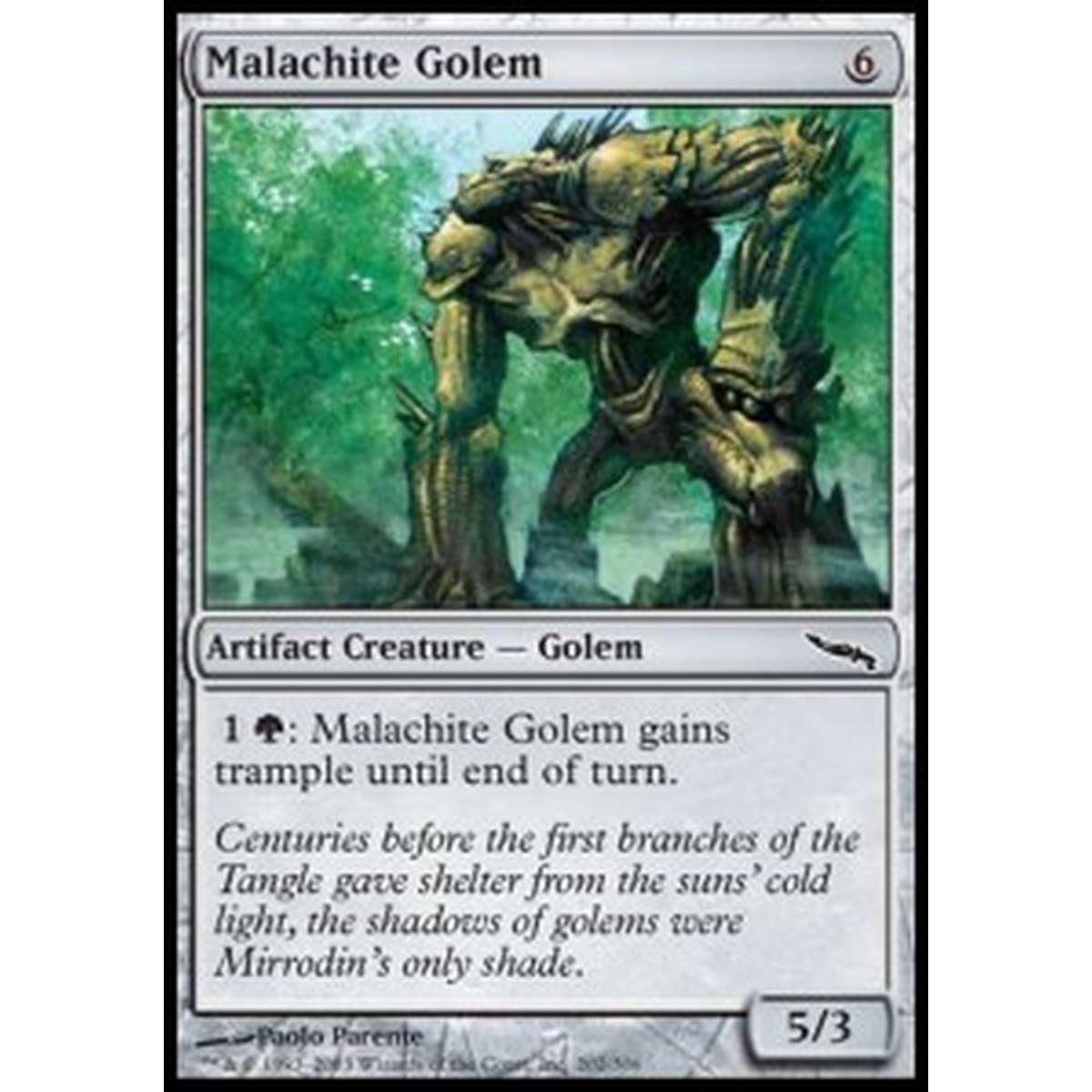 Malachite Golem - Malachite Golem - [MRD] [NM]