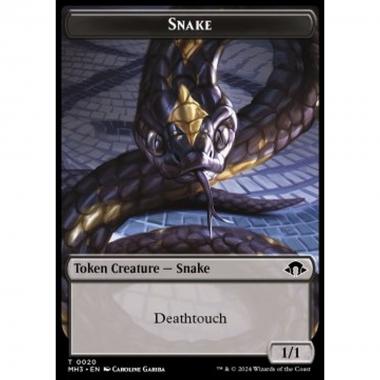 Snake Token (Black 1/1) - Snake Token (Black 1/1) - [TMH3] [NM]