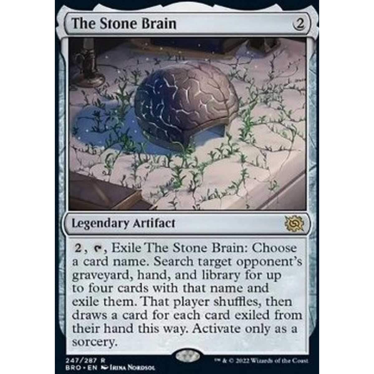 The Stone Brain - The Stone Brain - [BRO] [NM] [Foil]