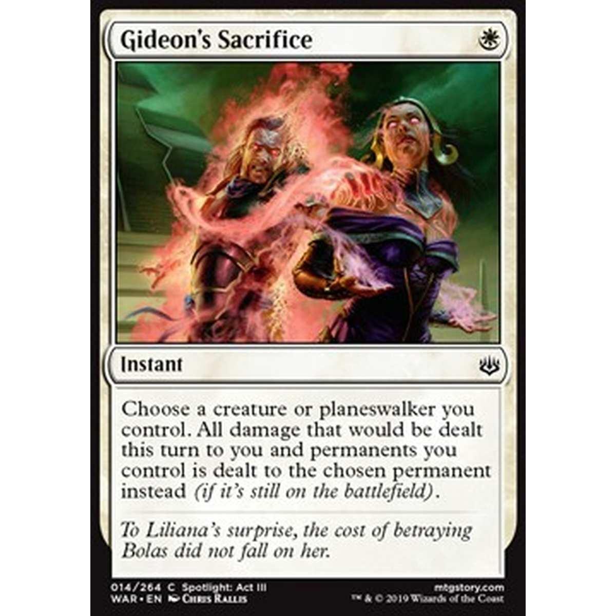 Gideon's Sacrifice - Sacrificio di Gideon - [WAR] [NM]