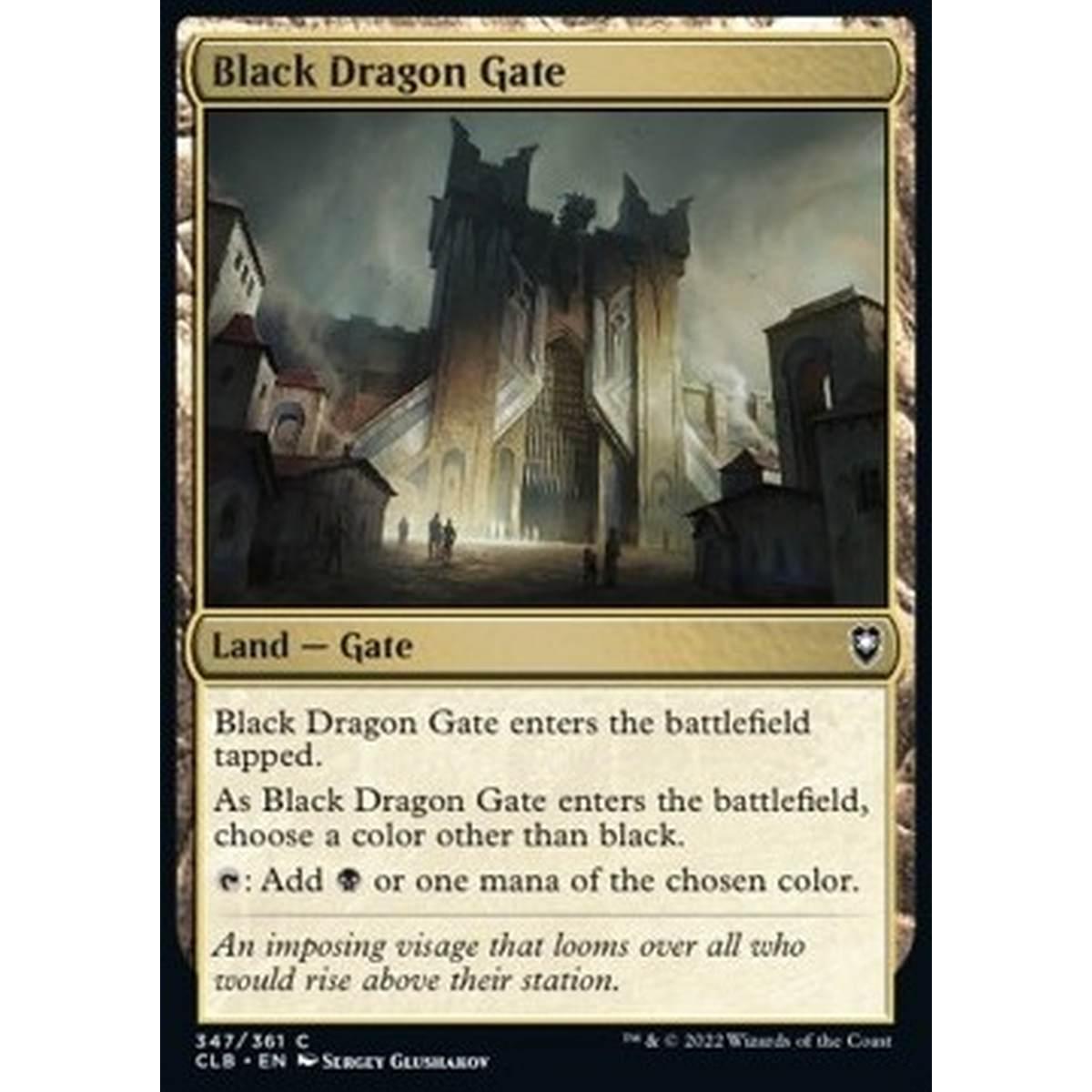Black Dragon Gate - Black Dragon Gate - [CLB] [NM]