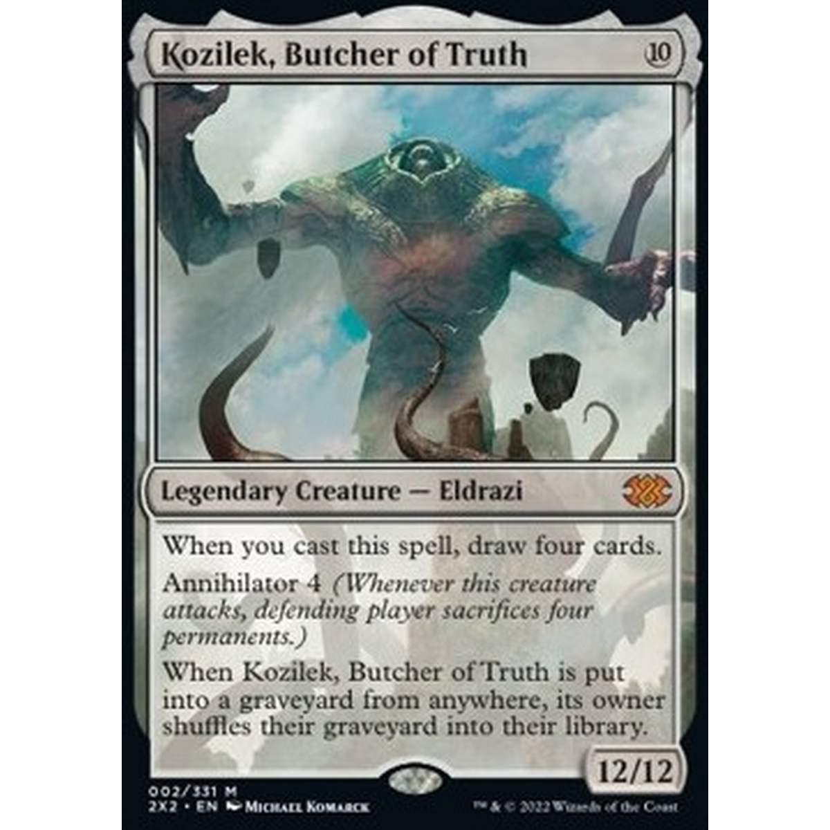 Kozilek, Butcher of Truth - Kozilek, Butcher of Truth - [2X2] [NM]