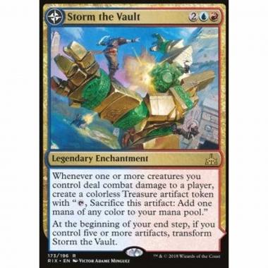 Storm the Vault // Vault of Catlacan - Assaltare la Sala del Tesoro // Sala del Tesoro di Catlacan - [RIX] [NM]