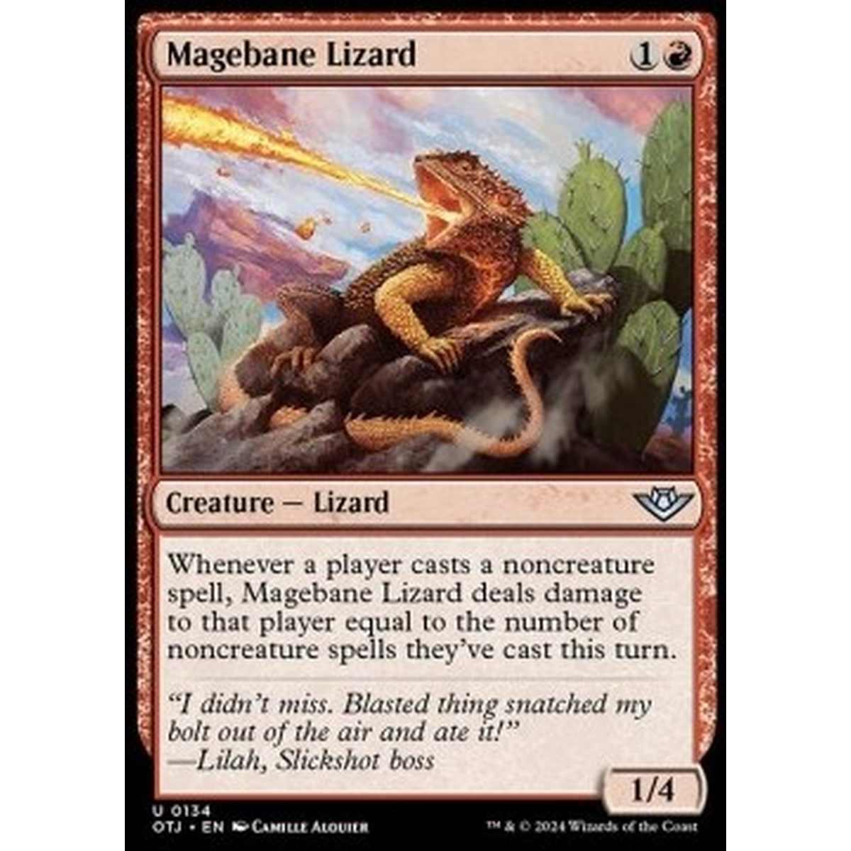 Magebane Lizard - Magebane Lizard - [OTJ] [NM]