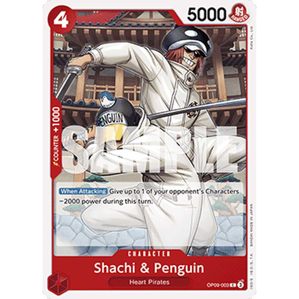 Shachi & Penguin (OP09-003) - Shachi & Penguin (OP09-003) - [OP09] [NM]