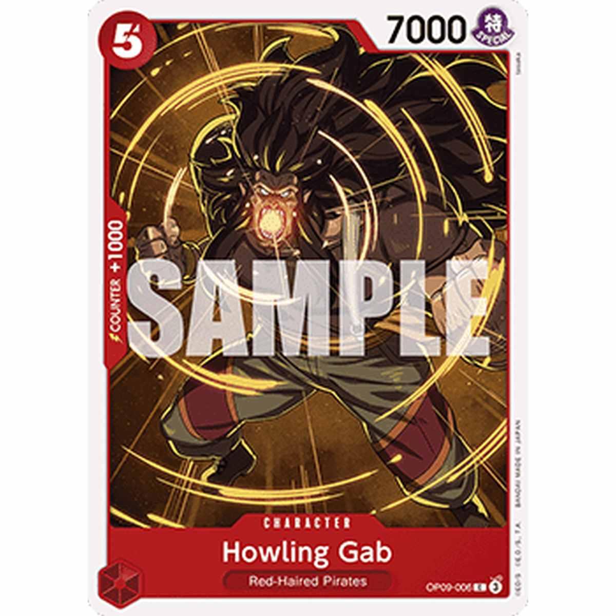 Howling Gab (OP09-006) - Howling Gab (OP09-006) - [OP09] [NM]