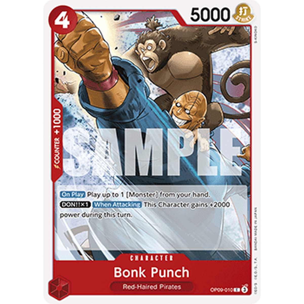 Bonk Punch (OP09-010) - Bonk Punch (OP09-010) - [OP09] [NM]