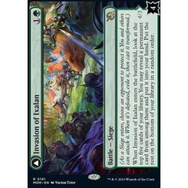 Invasion of Ixalan // Belligerent Regisaur - Invasion of Ixalan // Belligerent Regisaur - [MOM] [NM]