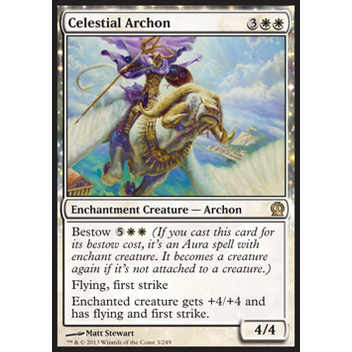 Celestial Archon - Arconte Celeste - [THS] [NM] [Foil]