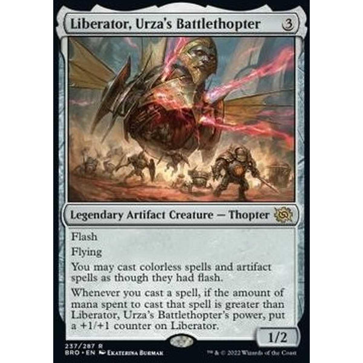 Liberator, Urza's Battlethopter - Liberator, Urza's Battlethopter - [BRO] [NM]