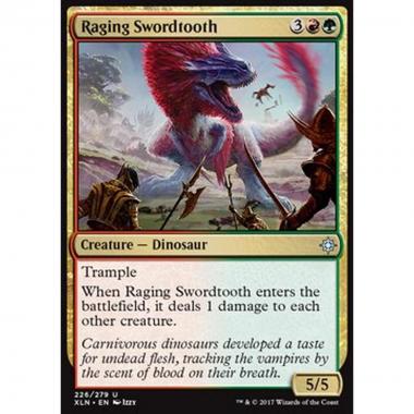 Raging Swordtooth - Raging Swordtooth - [XLN] [NM]