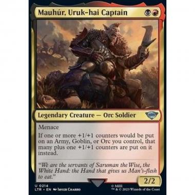 Mauhr, Uruk-hai Captain - Mauhr, Uruk-hai Captain - [LTR] [GD] [Foil]