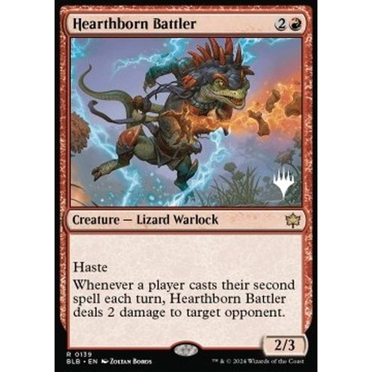 Hearthborn Battler (V.2) - Hearthborn Battler (V.2) - [PBLB] [NM]