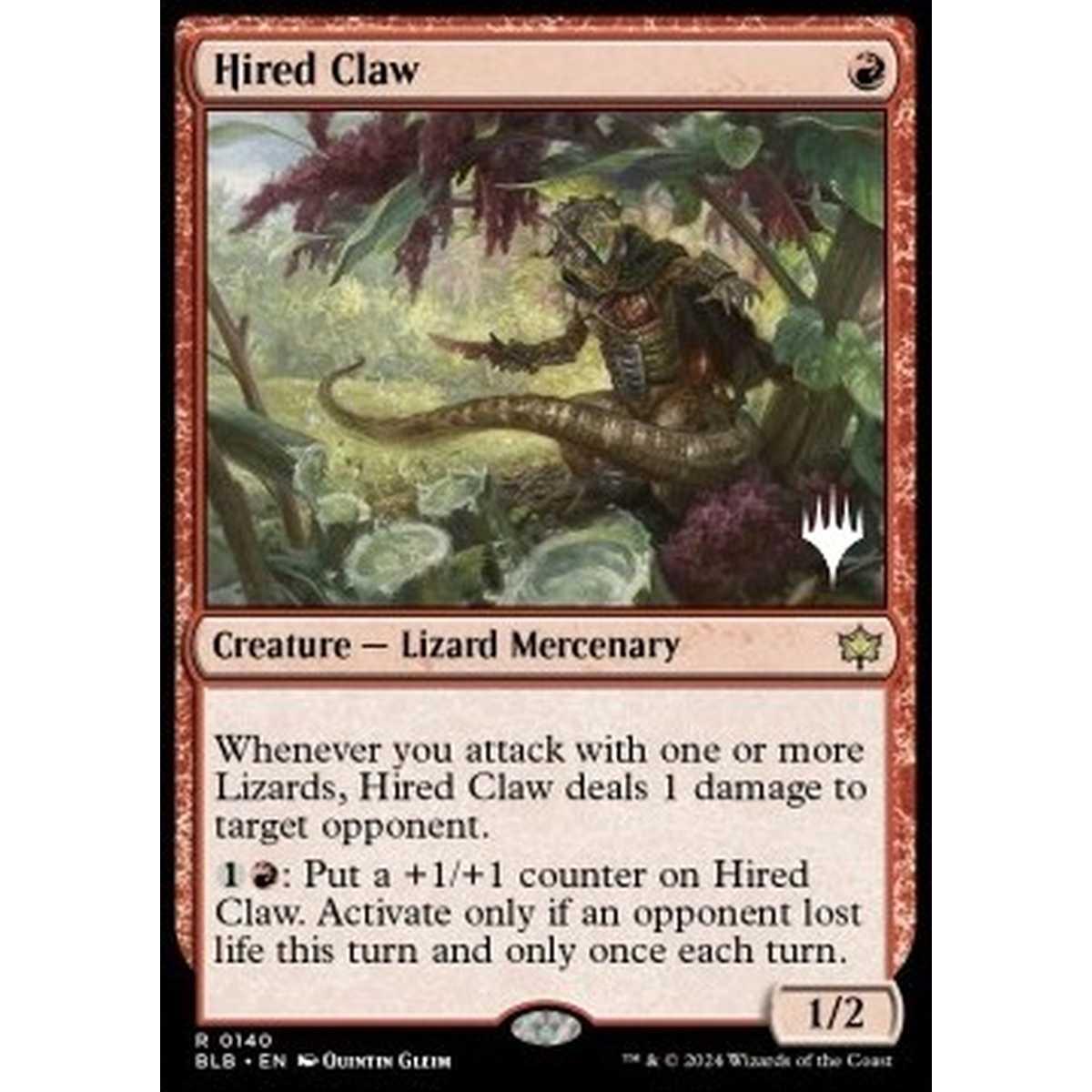Hired Claw (V.2) - Hired Claw (V.2) - [PBLB] [NM] [Foil]