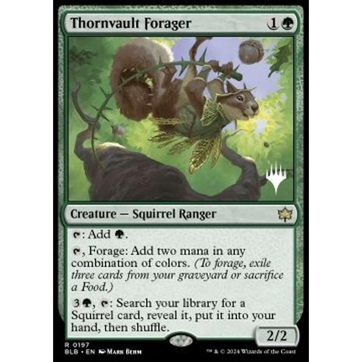 Thornvault Forager (V.2) - Thornvault Forager (V.2) - [PBLB] [NM] [Foil]