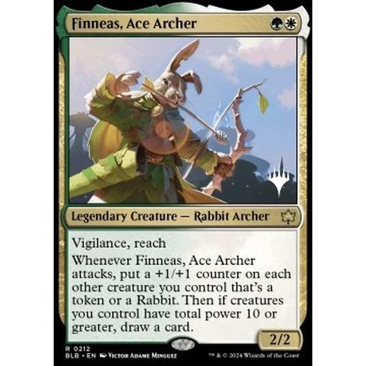 Finneas, Ace Archer (V.2) - Finneas, Ace Archer (V.2) - [PBLB] [NM] [Foil]