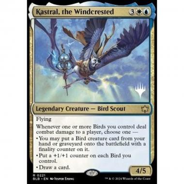 Kastral, the Windcrested (V.2) - Kastral, the Windcrested (V.2) - [PBLB] [NM] [Foil]