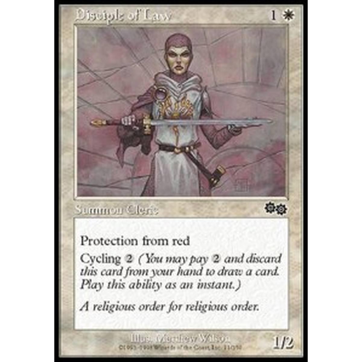Disciple of Law - Discepolo della Legge - [USG] [EX]