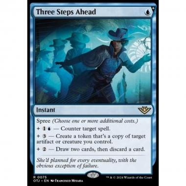 Three Steps Ahead - Three Steps Ahead - [OTJ] [EX] [Foil]