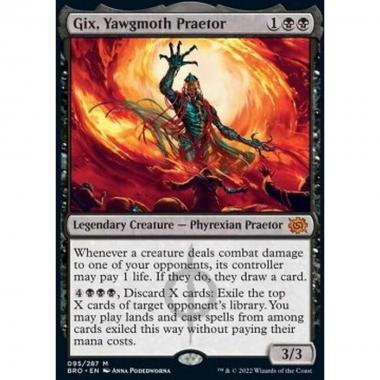 Gix, Yawgmoth Praetor - Gix, Yawgmoth Praetor - [BRO] [NM] [Foil]