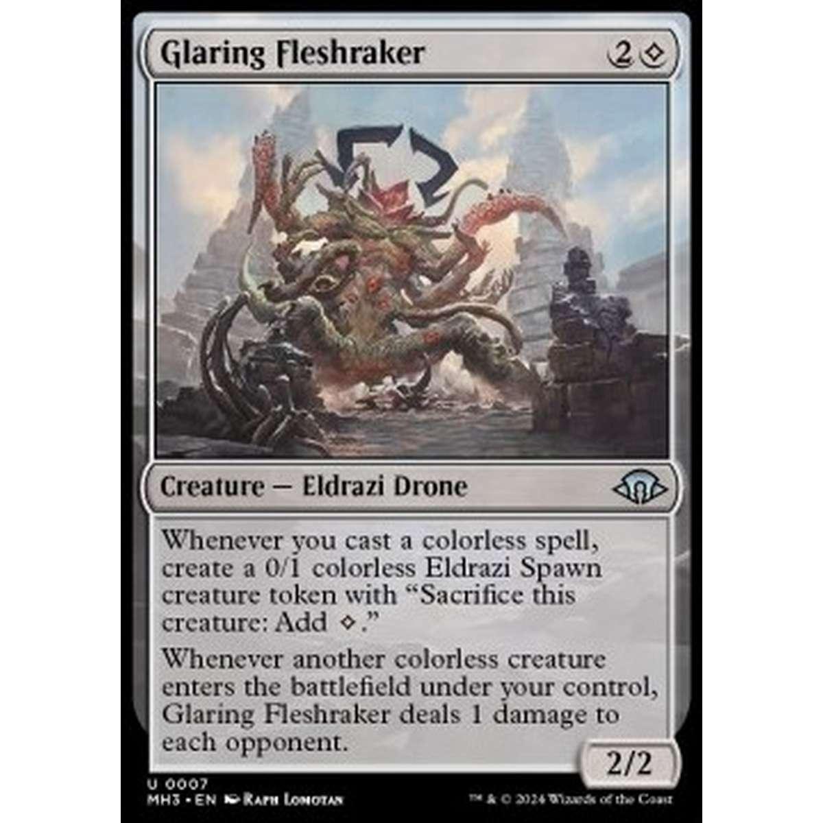 Glaring Fleshraker - Glaring Fleshraker - [MH3] [NM]