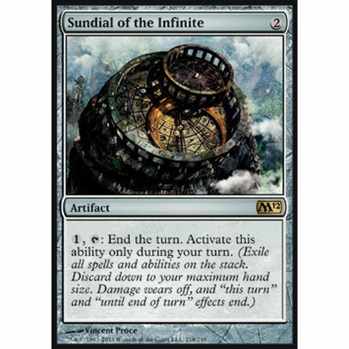 Sundial of the Infinite - Meridiana dell'Infinito - [M12] [EX]