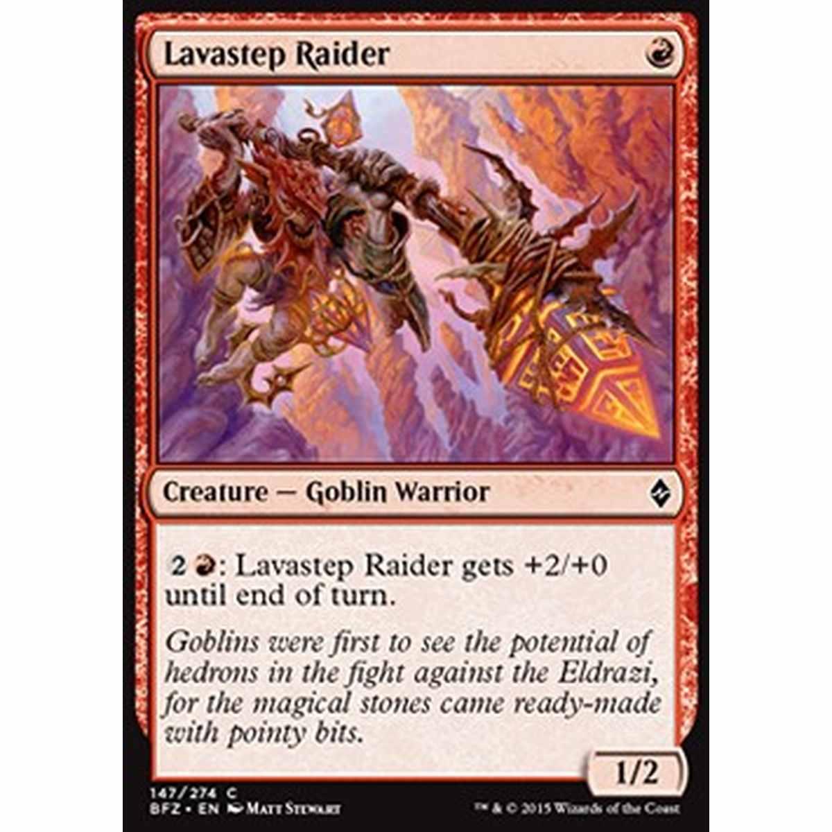 Lavastep Raider - Predone Passo di Lava - [BFZ] [NM]