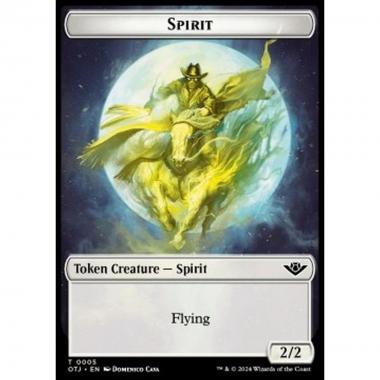 Spirit Token (White 2/2) - Spirit Token (White 2/2) - [TOTJ] [NM]