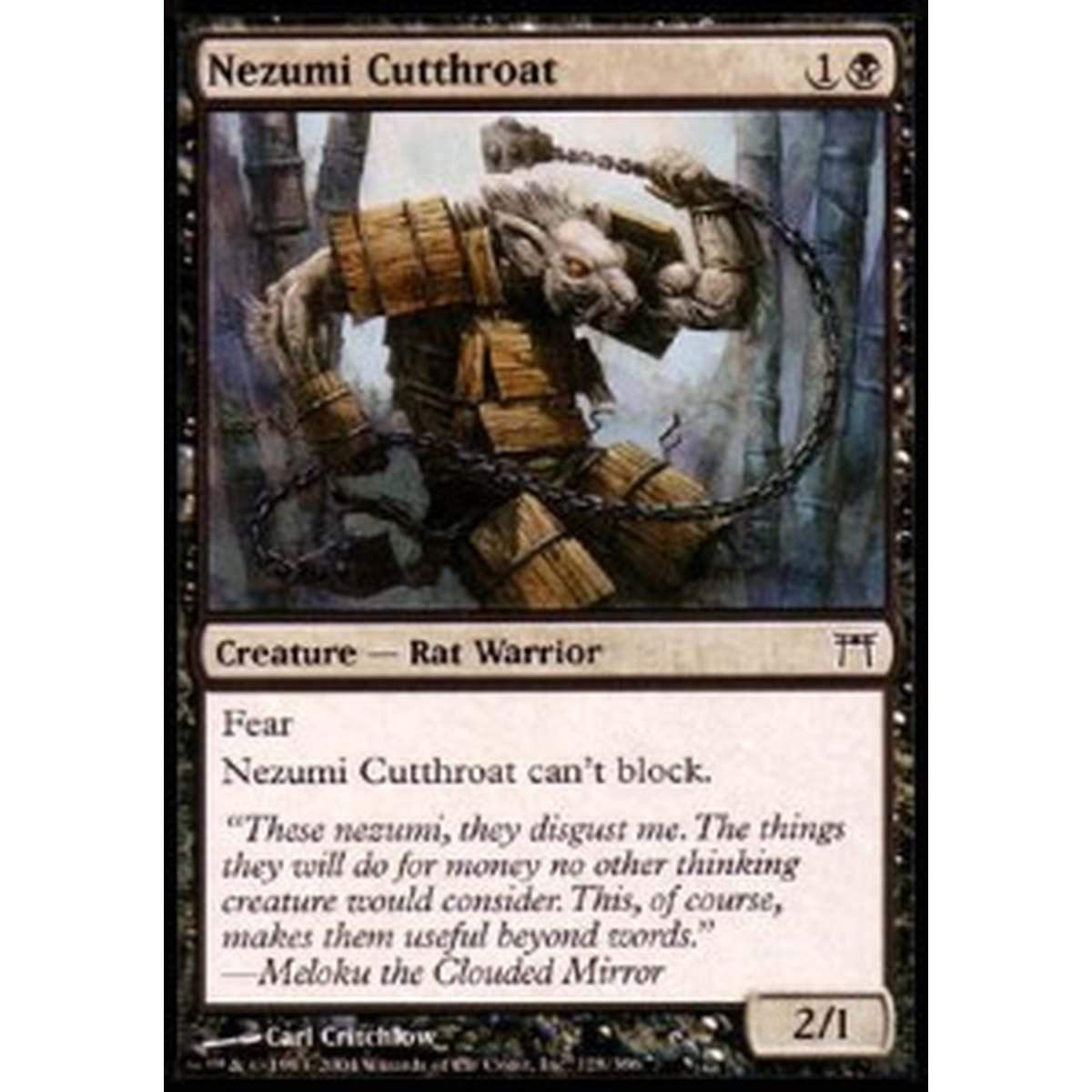 Nezumi Cutthroat - Nezumi Cutthroat - [CHK] [NM]