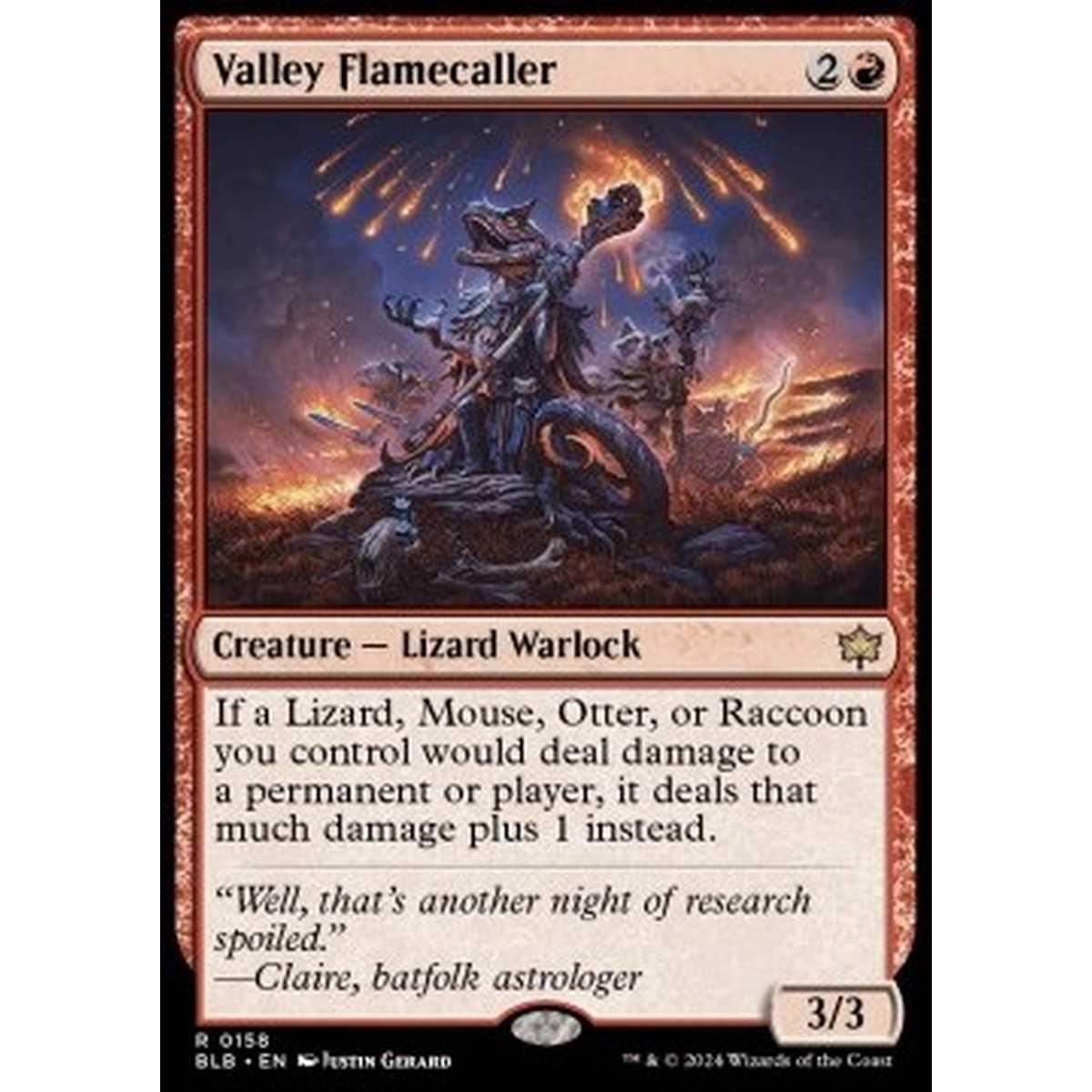 Valley Flamecaller - Valley Flamecaller - [BLB] [NM]