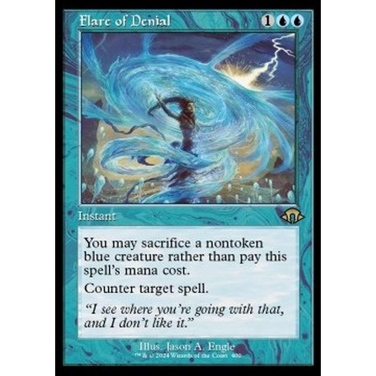 Flare of Denial (V.2) - Flare of Denial (V.2) - [XMH3] [NM] [Foil]