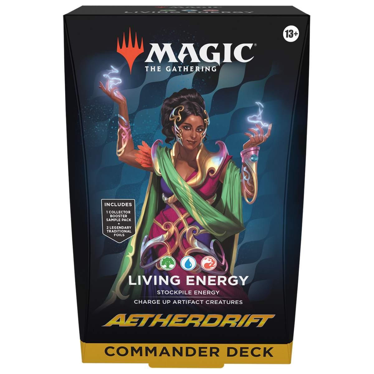 Aetherdrift - Commander Deck "Living Energy" ENG