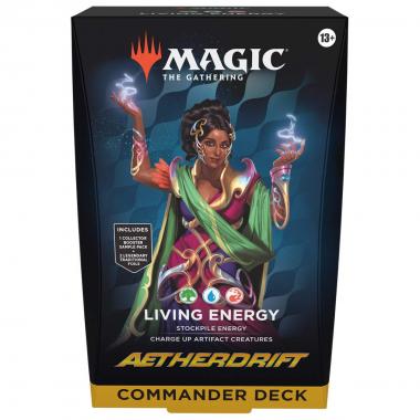 Aetherdrift - Commander Deck "Living Energy" ENG