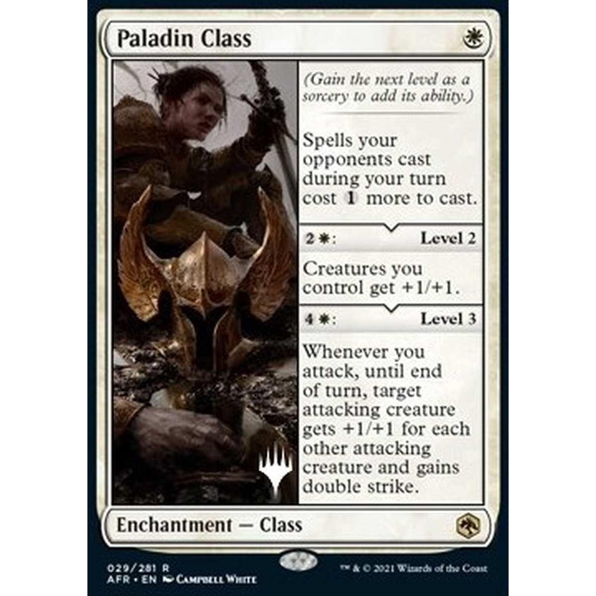 Paladin Class (V.2) - Classe del Paladino (V.2) - [PAFR] [NM]
