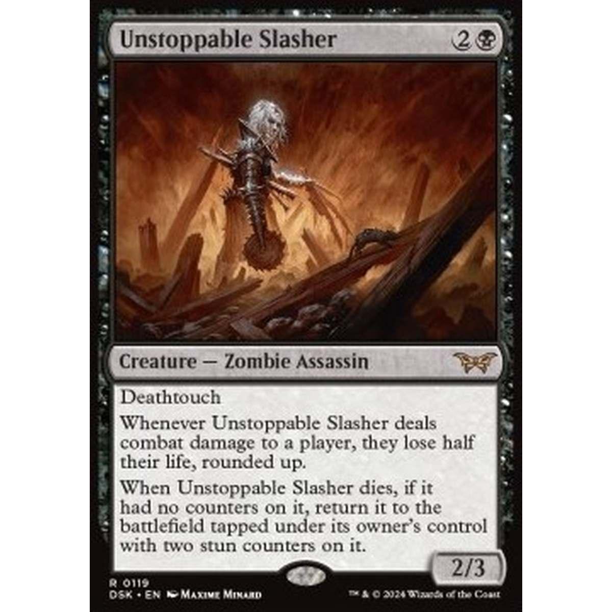Unstoppable Slasher - Unstoppable Slasher - [DSK] [NM] [Foil]