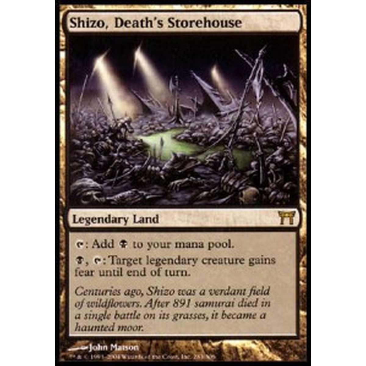 Shizo, Death's Storehouse - Shizo, Death's Storehouse - [CHK] [EX] [Foil]