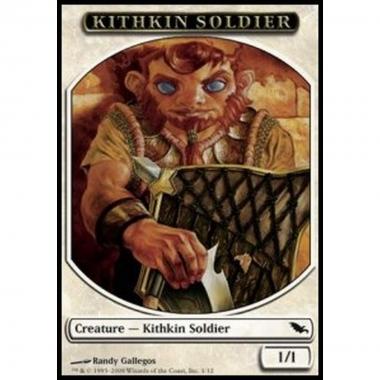 Kithkin Soldier Token (White 1/1) - Kithkin Soldier Token (White 1/1) - [SHM] [EX]